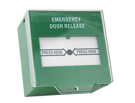 Emergency Door Realese button